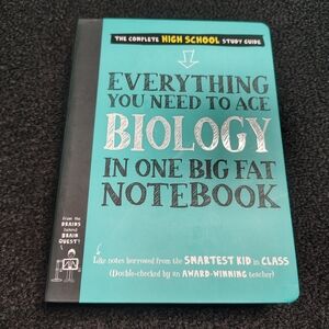 Everything You Need To Ace Biology Book Highschool Study Guide New
